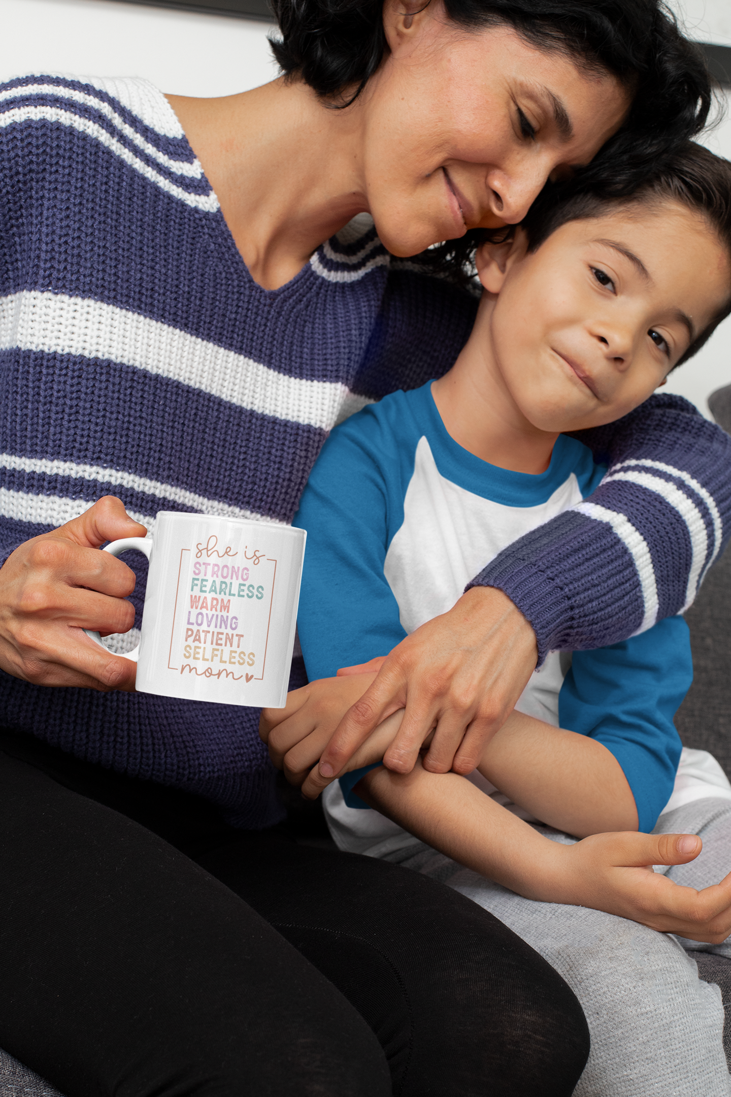 Taza Empoderada: She Strong, Fearless, Warm, Loving"