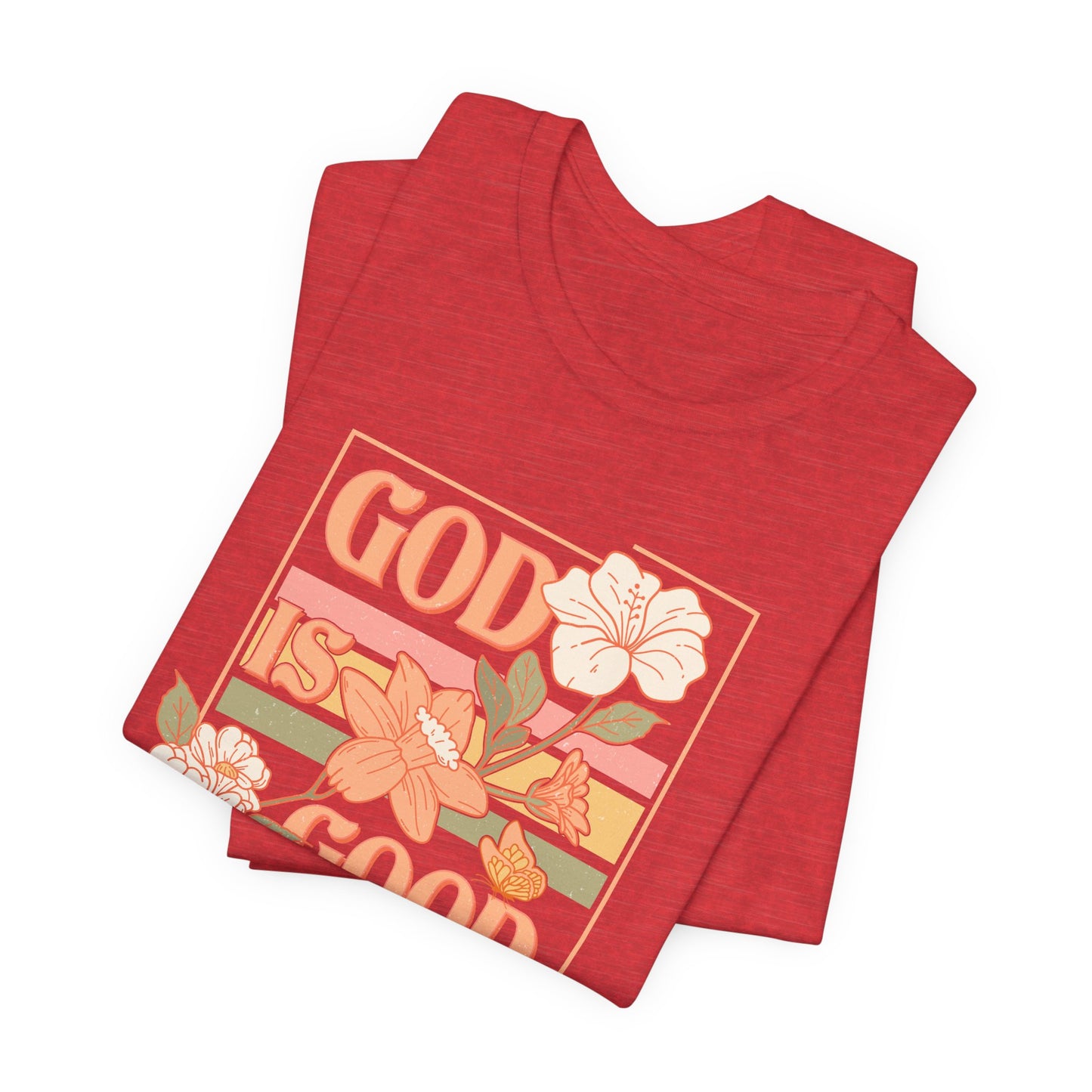 Haz una Declaración de Fe con Nuestro T-shirt 'God is Good'