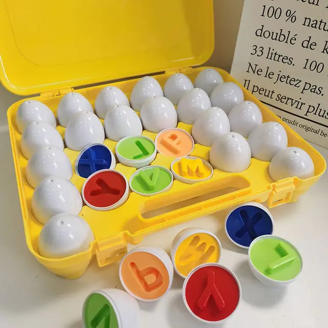 ¡Descubre el emocionante mundo de aprendizaje con nuestros Huevos de 12 piezas! Este juego de rompecabezas no solo es entretenido, ¡también es una herramienta educativa invaluable para tus pequeños!