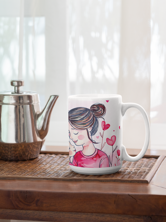 "El Regalo Perfecto para Mamá: Una Taza Llena de Amor y Estilo"