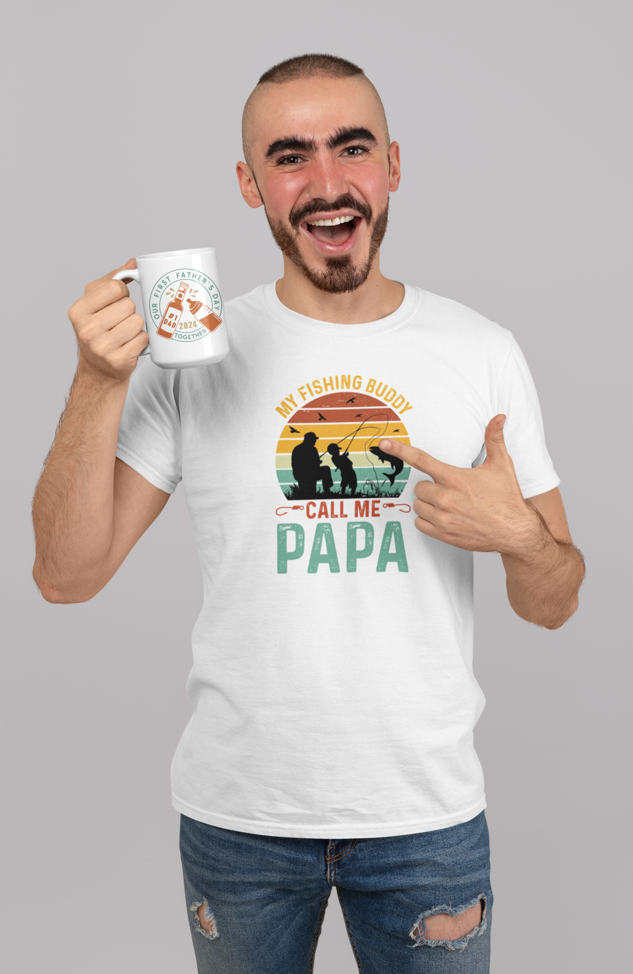 Our First Father's Day - Taza Especial