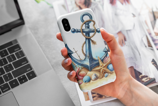 🌊 ¡Navega hacia un nuevo nivel de estilo con nuestra exclusiva funda para teléfono celular con diseño de ancla! 🛳️📱