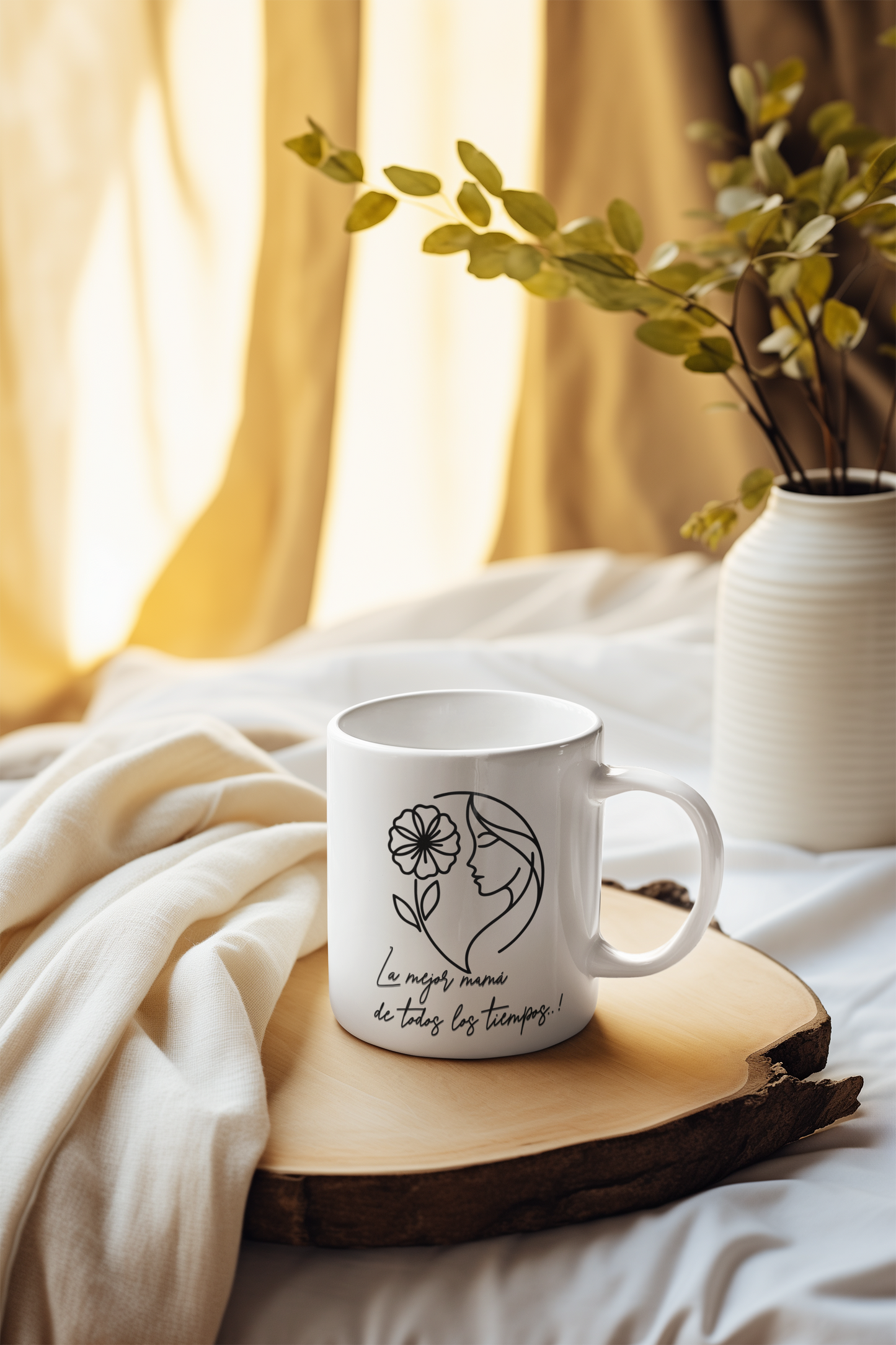 Taza "La Mejor Mamá de Todos los Tiempos" - ¡El Regalo Perfecto para Celebrar a Mamá!