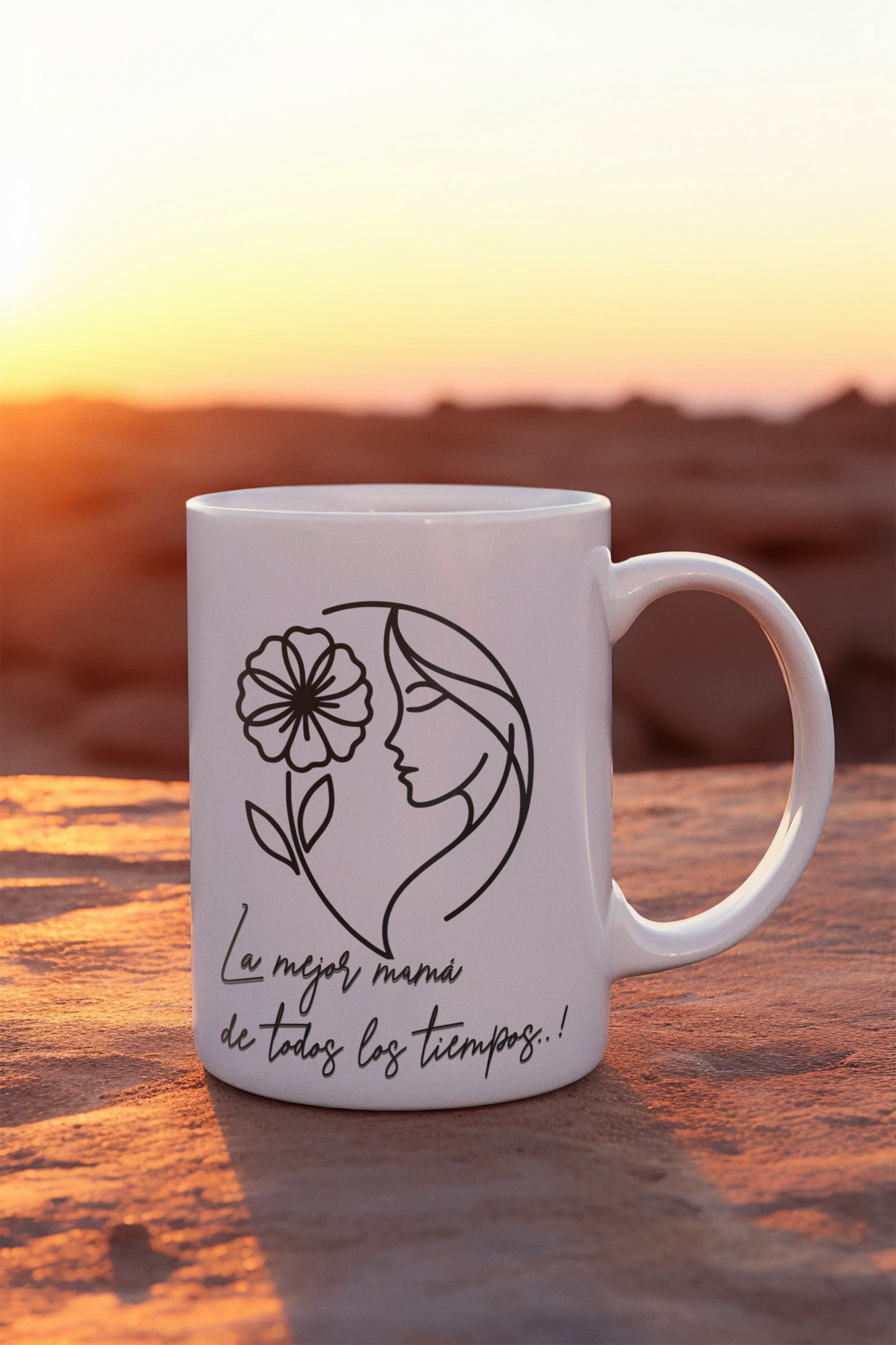 Taza "La Mejor Mamá de Todos los Tiempos" - ¡El Regalo Perfecto para Celebrar a Mamá!