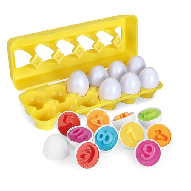 ¡Descubre el emocionante mundo de aprendizaje con nuestros Huevos de 12 piezas! Este juego de rompecabezas no solo es entretenido, ¡también es una herramienta educativa invaluable para tus pequeños!